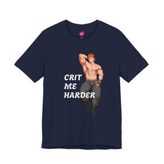 Crit Me Harder - Jayden Edition | Bara T-Shirt Design