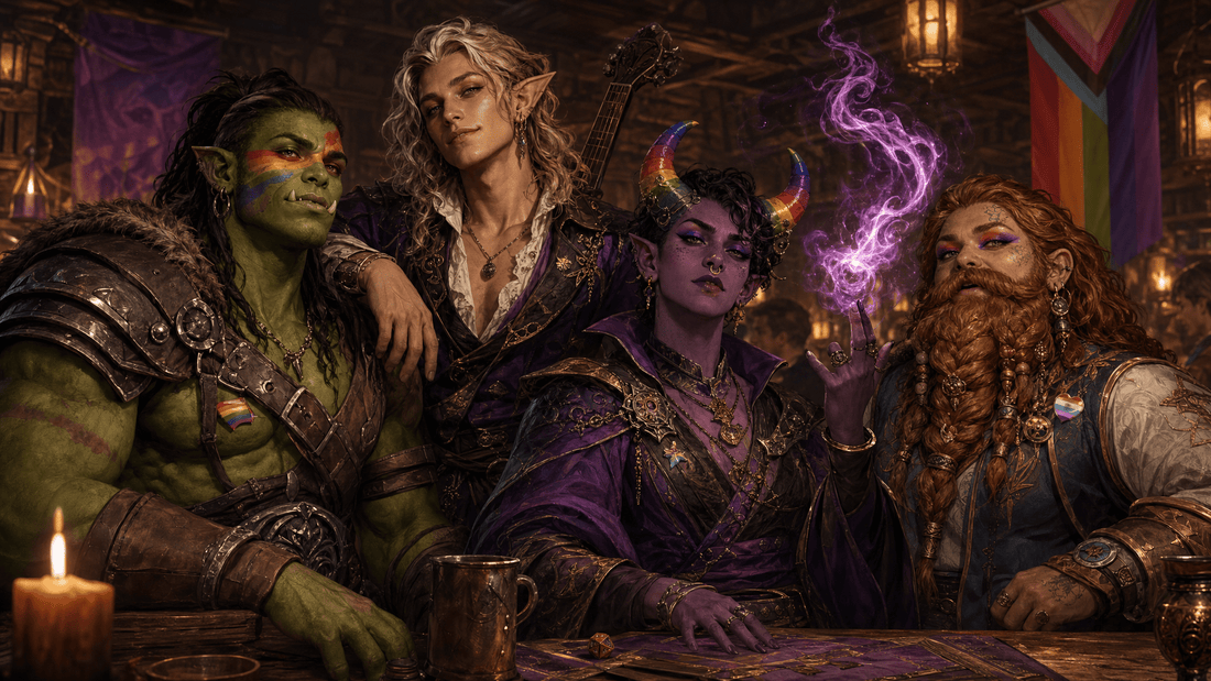 Build Them Queer on Purpose: How to Create LGBTQ+ Characters in D&D - QueerCraft