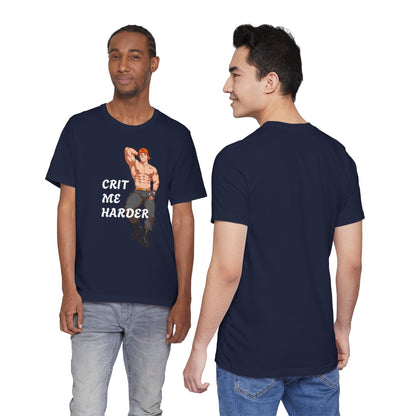 Crit Me Harder - Jayden Edition | Bara T-Shirt Design