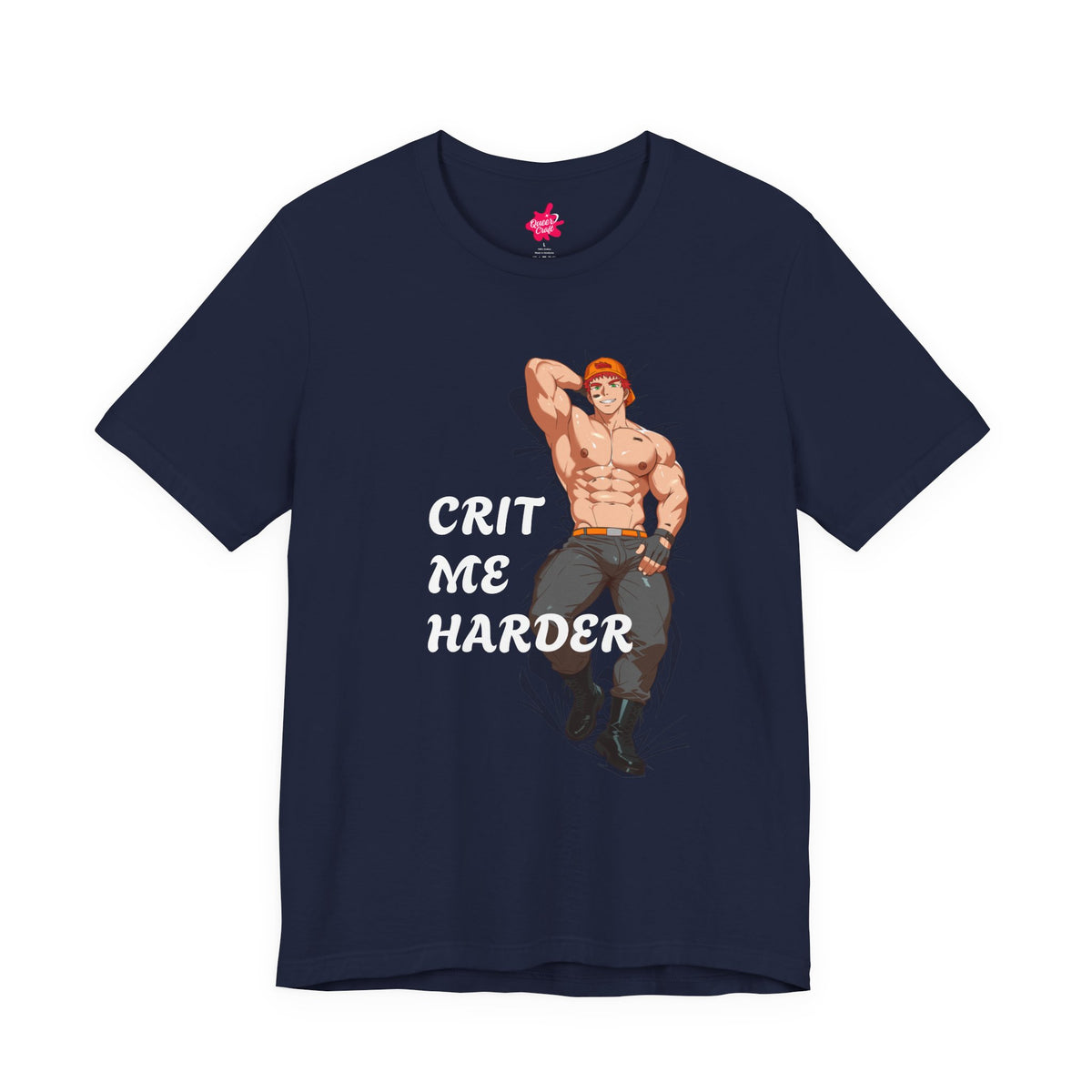 Crit Me Harder - Jayden Edition | Bara T-Shirt Design