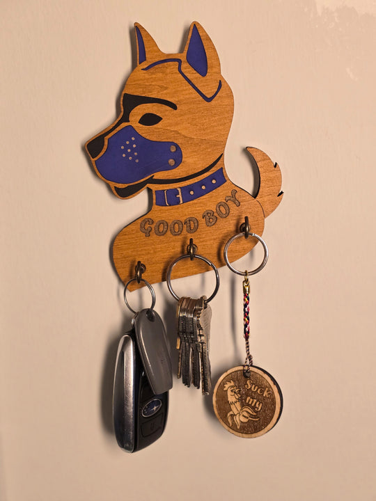 "Good Boy" - Pup Key Rack
