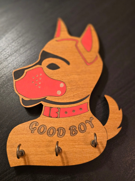 "Good Boy" - Pup Key Rack