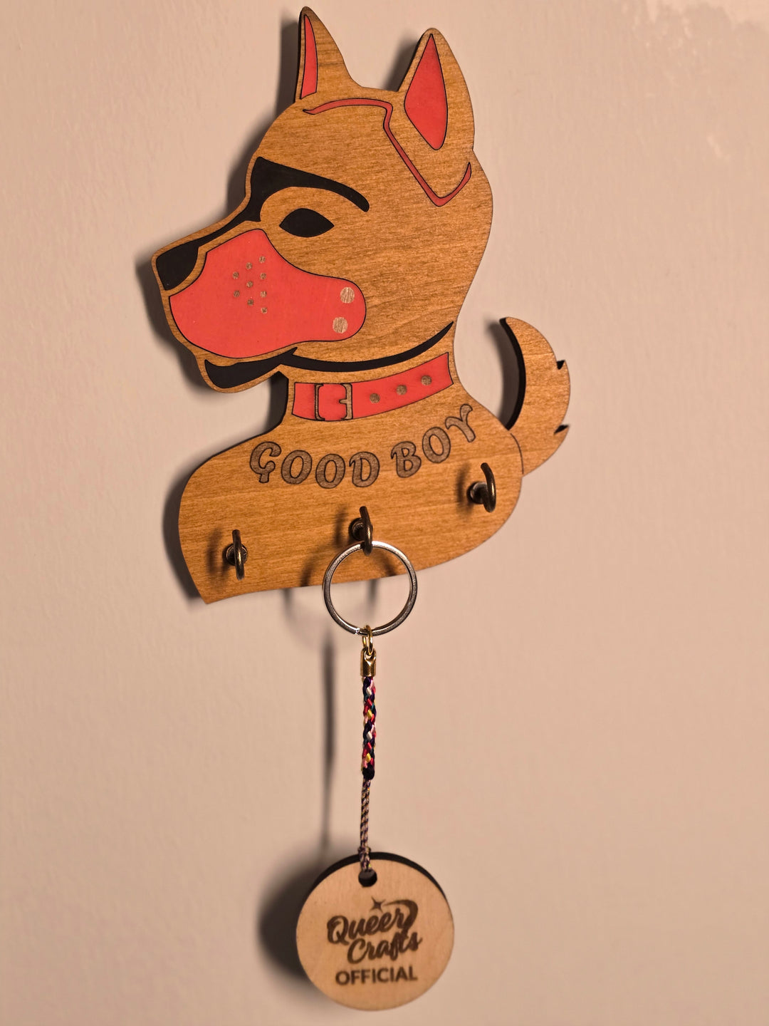 "Good Boy" - Pup Key Rack