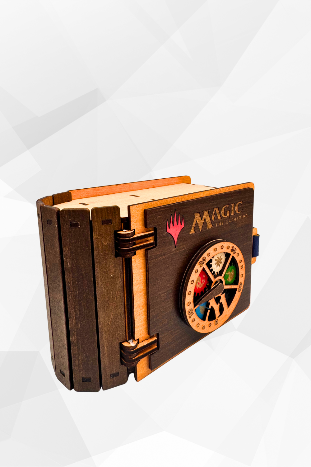 MTG Commander Tome | 120+ Card Deck Storage with Custom Hit Counter