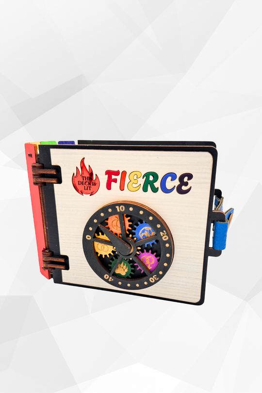 Fierce Deck Box | 120+ Card Storage with Custom Hit Counter