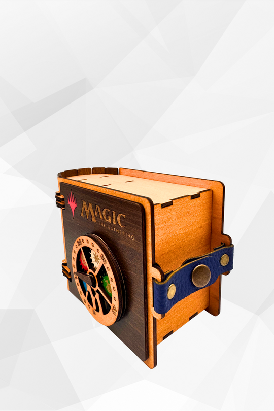 MTG Commander Tome | 120+ Card Deck Storage with Custom Hit Counter
