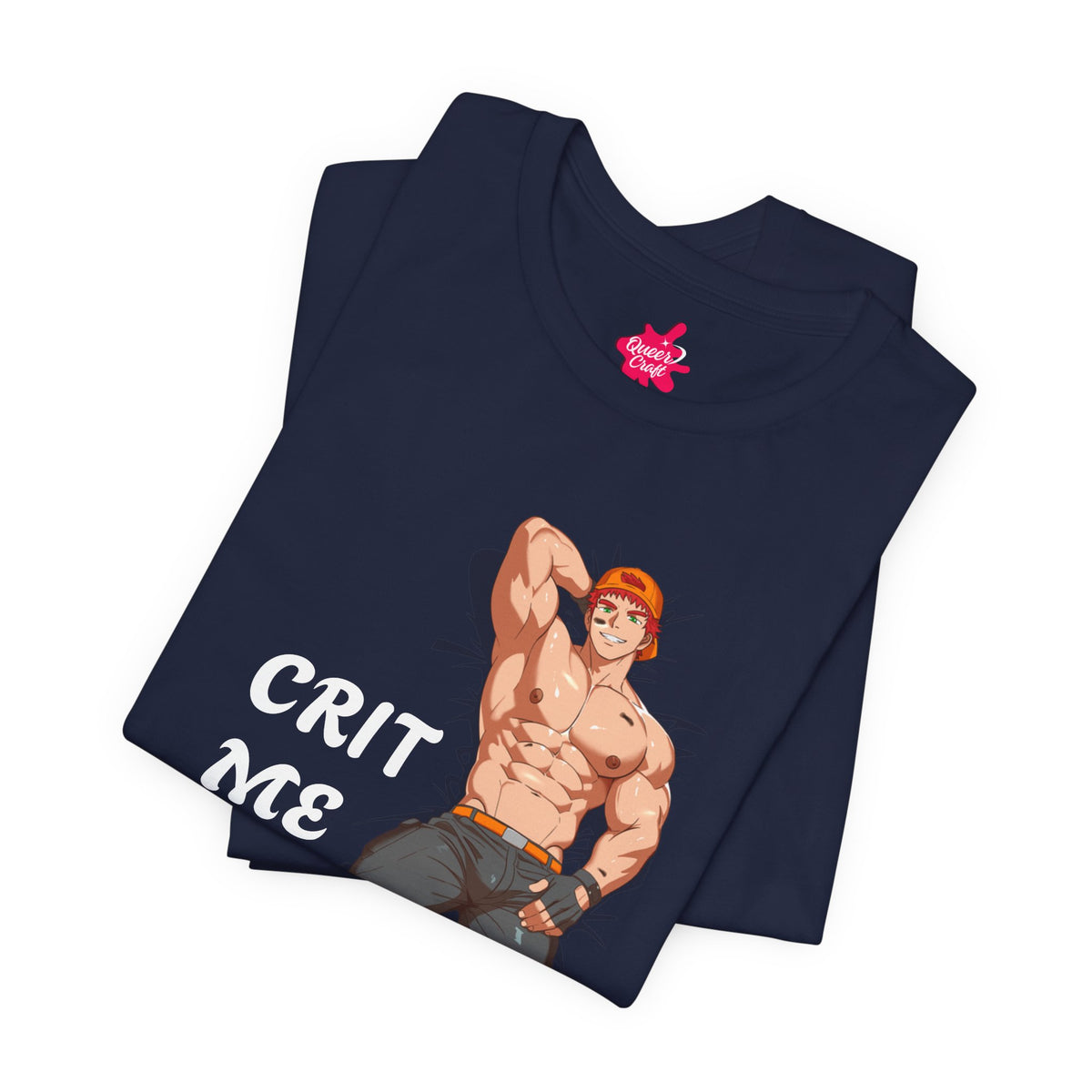 Crit Me Harder - Jayden Edition | Bara T-Shirt Design