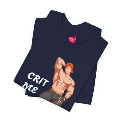 Crit Me Harder - Jayden Edition | Bara T-Shirt Design