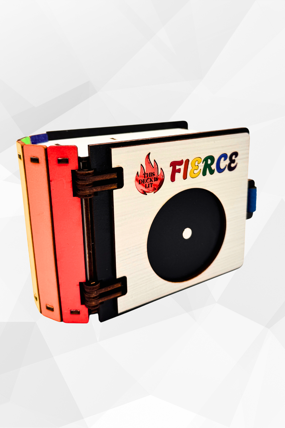 Fierce Deck Box | 120+ Card Storage with Custom Hit Counter