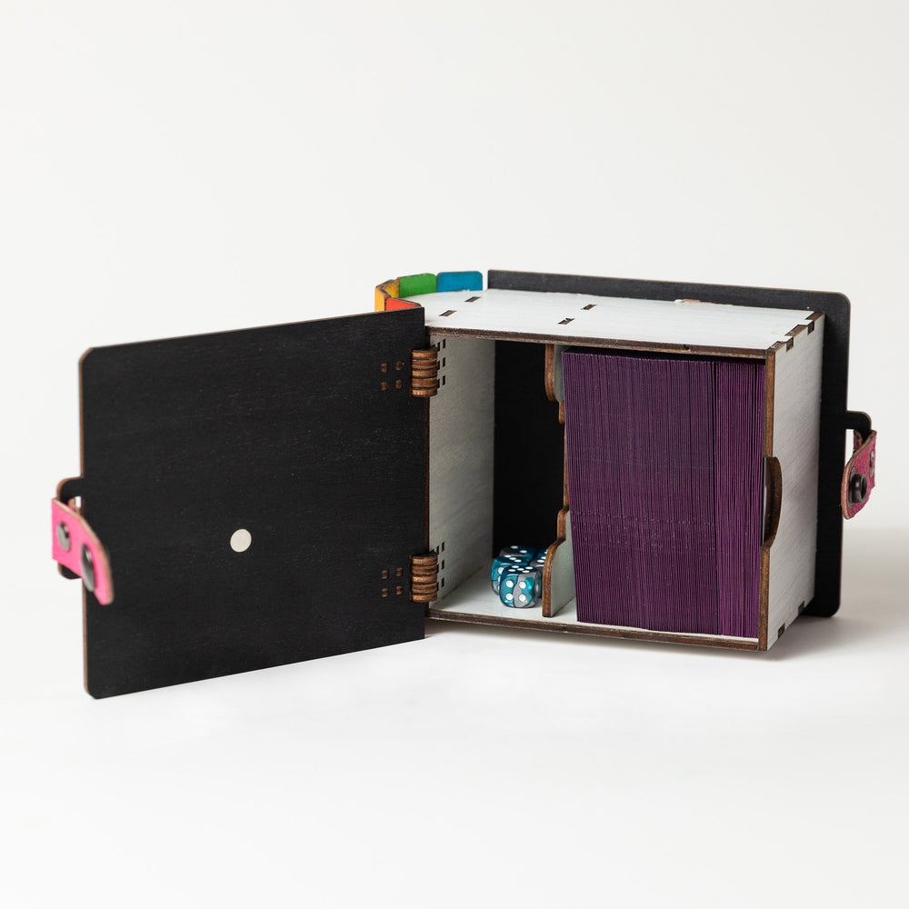 Fierce Deck Box | 120+ Card Storage with Custom Hit Counter