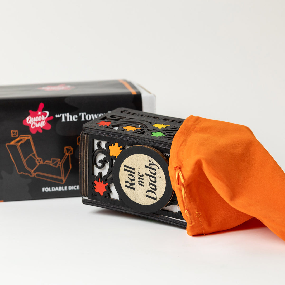 Foldable Dice Tower | Pride Edition