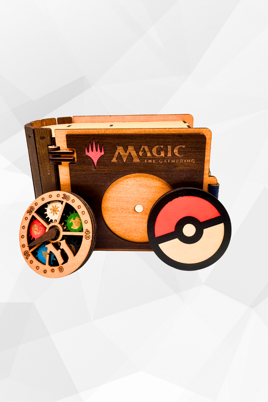 MTG Commander Tome | 120+ Card Deck Storage with Custom Hit Counter