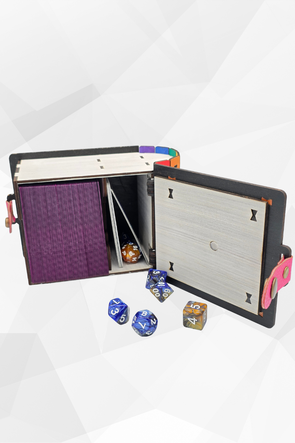 Pride Deck Box | 120+ Card Storage with Custom Hit Counter