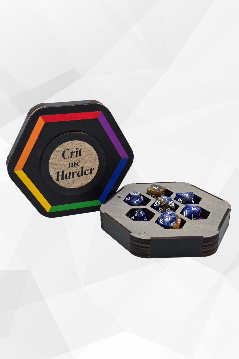 Hexagon Dice Box | Pride Edition