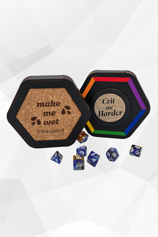 Hexagon Dice Box | Pride Edition