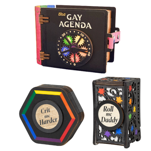 Gay Pride Tabletop RPG/TTCG Bundle | Tower + Vault + Deck Tome