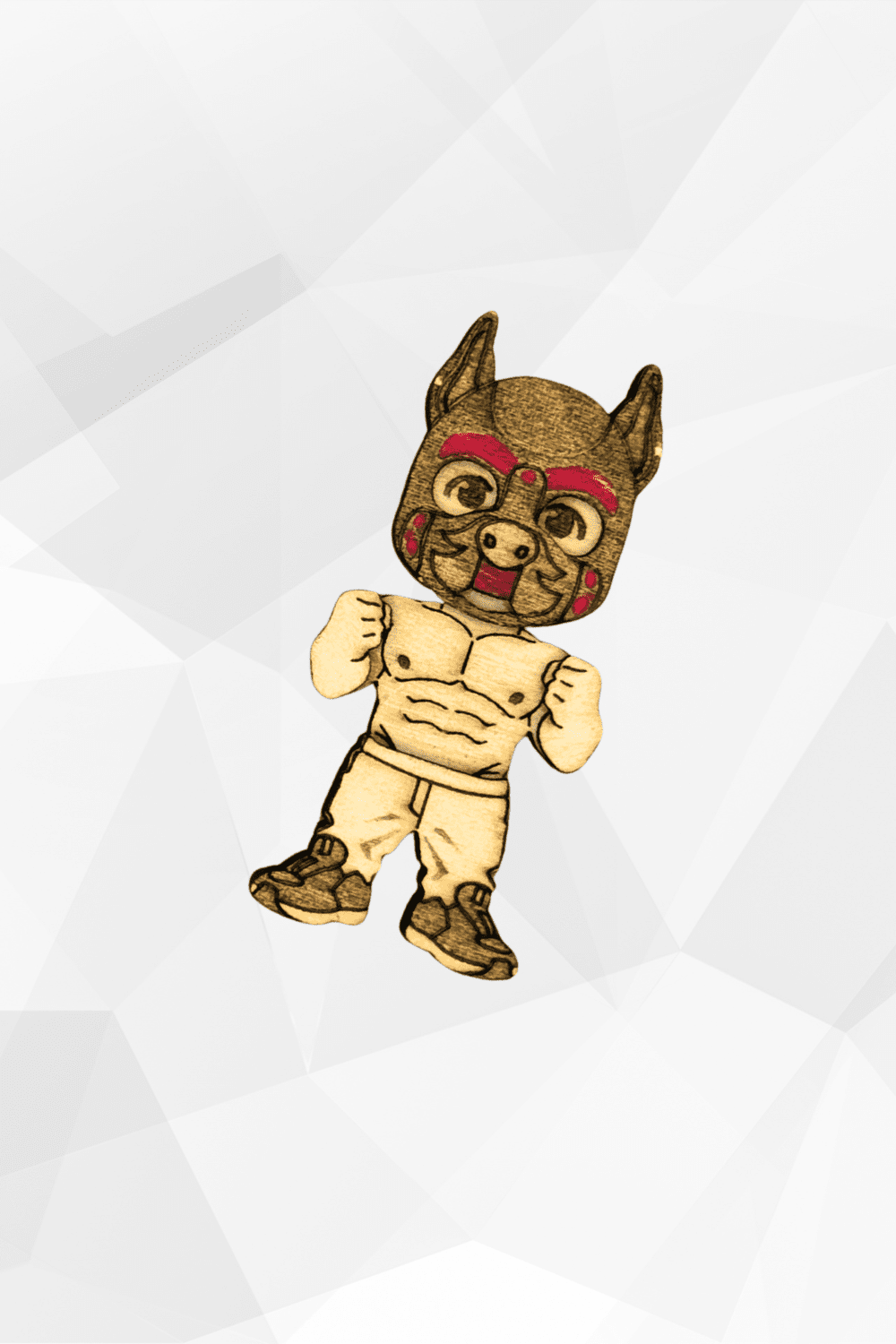 Alpha Pup Pin + Magnet - QueerCraft