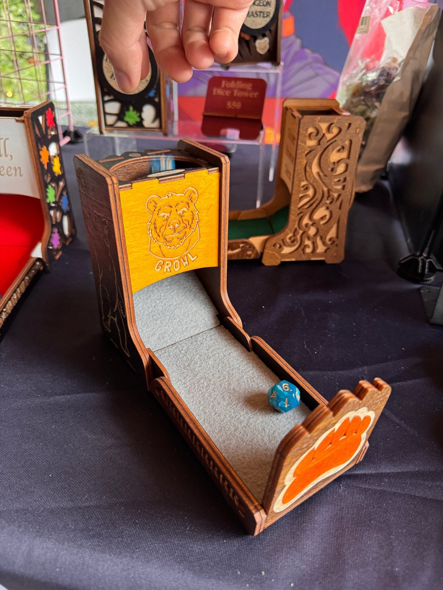 Bear Dice Tower | GRRRRR Edition