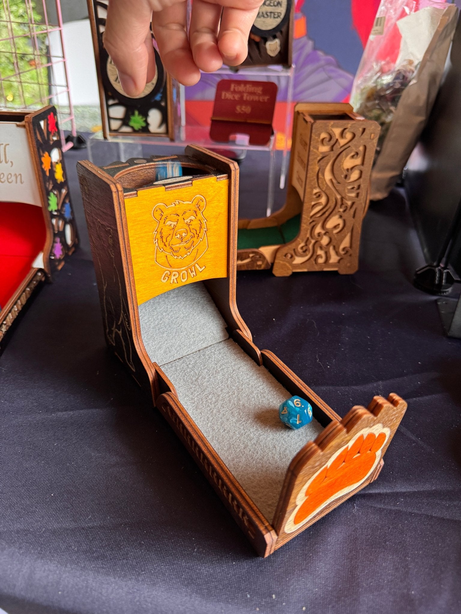 Bear Dice Tower | GRRRRR Edition