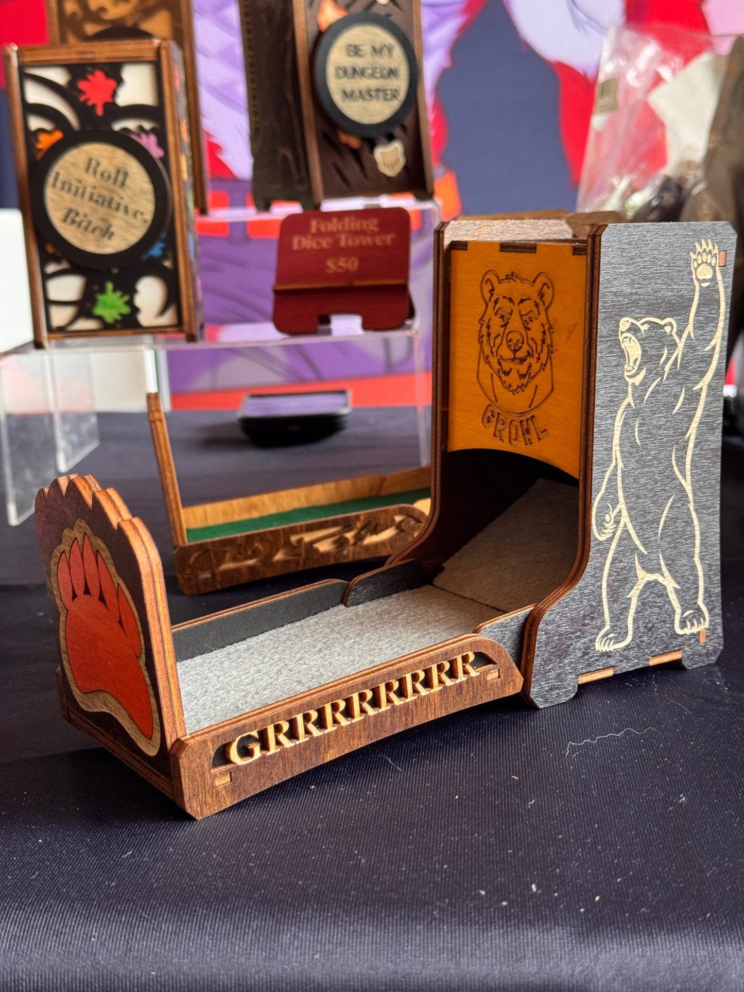 Bear Dice Tower | GRRRRR Edition