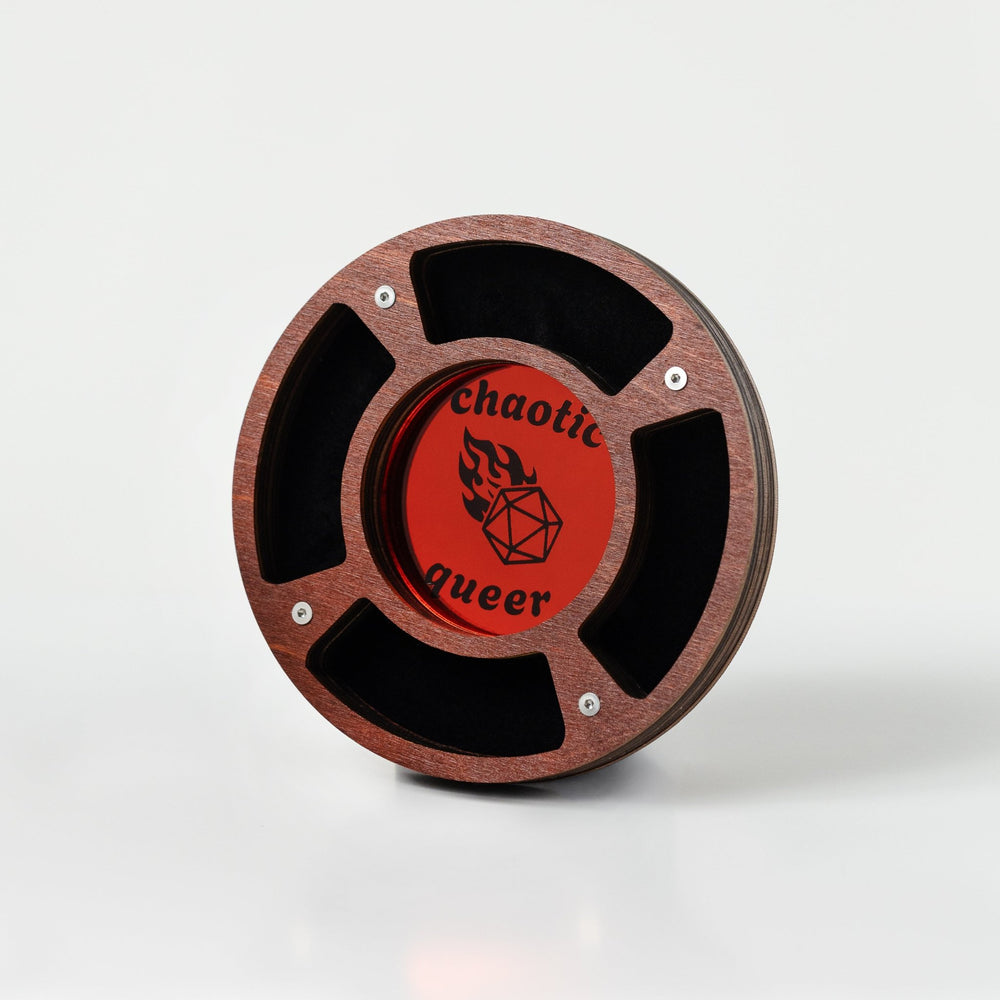 Board Game Token Tray | Dice & Meeple Organizer - QueerCraft