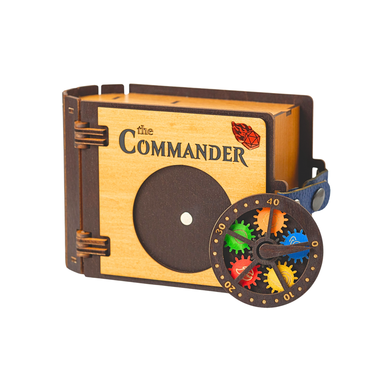 Commander Deck Tome | MTG 120+ Card Storage with Life Counter