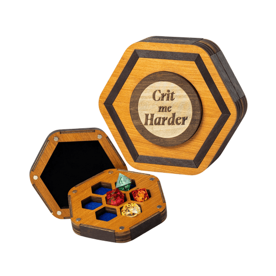 Dawnbound Classic Oak Dice Box - QueerCraft