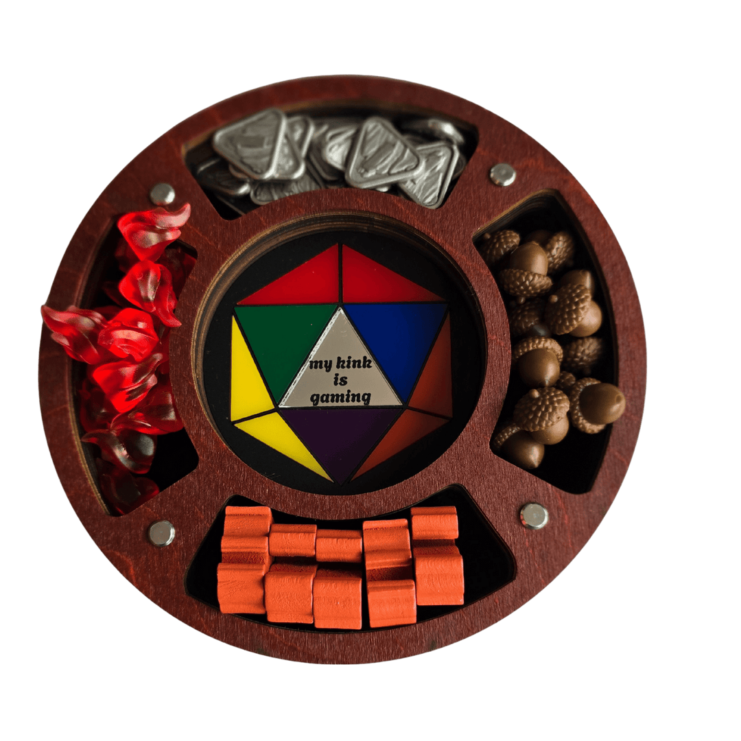 Dice, Token, & Meeple Organizer - QueerCraft