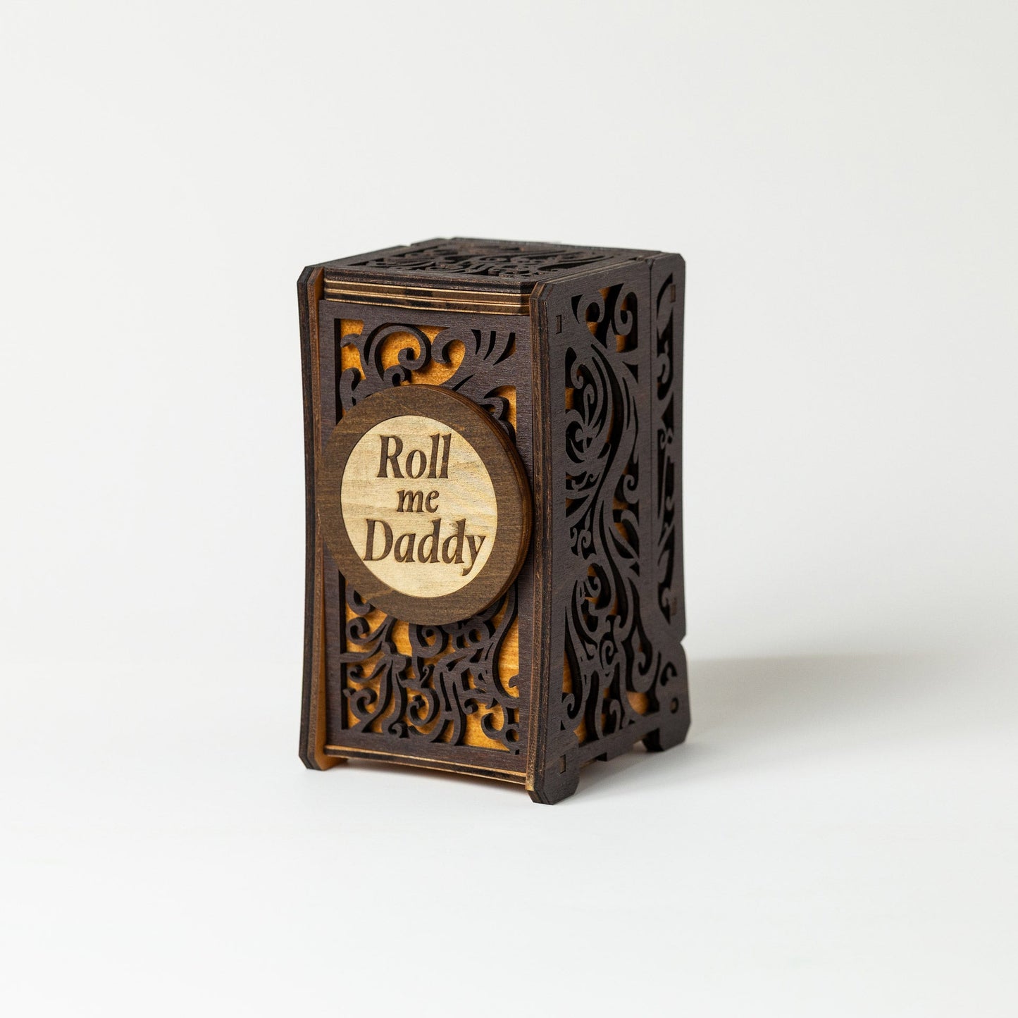 Foldable Dice Tower - Dawnbound Classic Oak | Dice Roller & Carrier