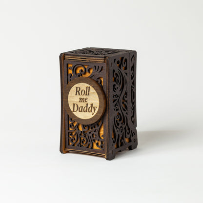 Foldable Dice Tower - Dawnbound Classic Oak | Dice Roller & Carrier