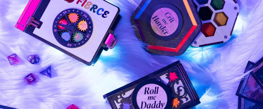 Foldable Dice Tower | Pride Edition - QueerCraft