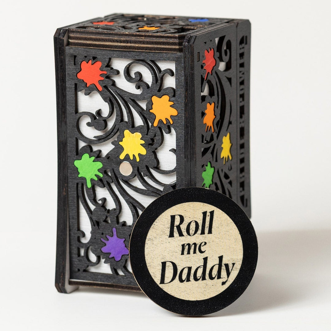 Foldable Dice Tower | Pride Edition - QueerCraft