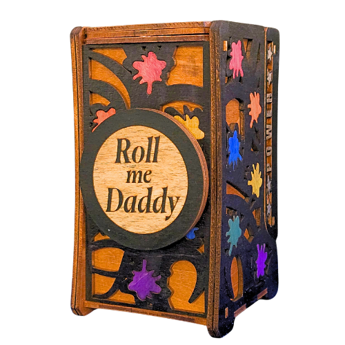Gay Pride Foldable Dice Roll Tower