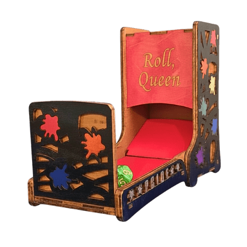 Gay Pride Foldable Dice Roll Tower
