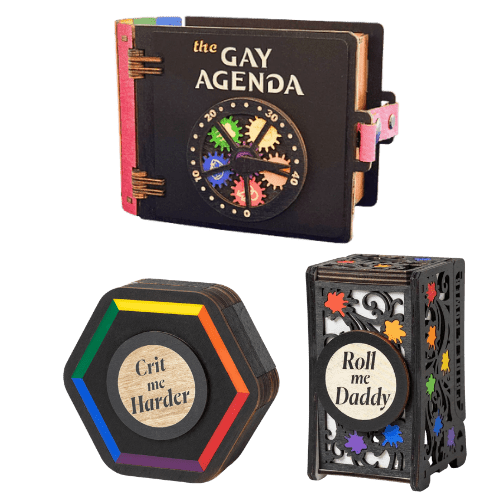 Gay Pride Tabletop RPG/TTCG Bundle | Tower + Vault + Deck Tome