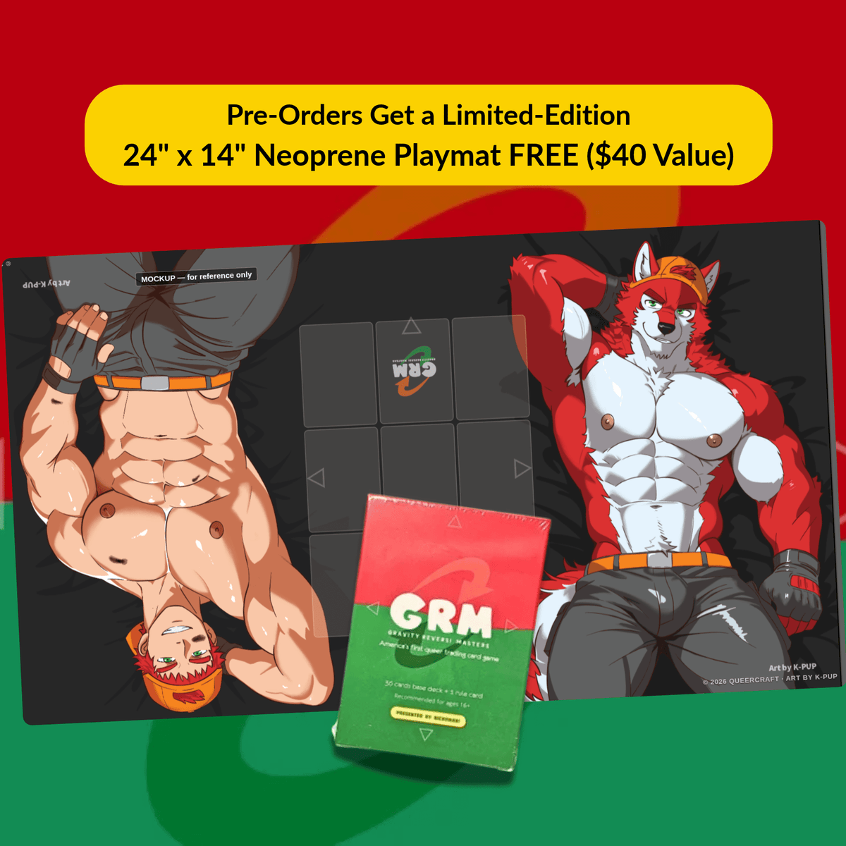 GRM Pre-Order Bonus Playmat (24" x 14")