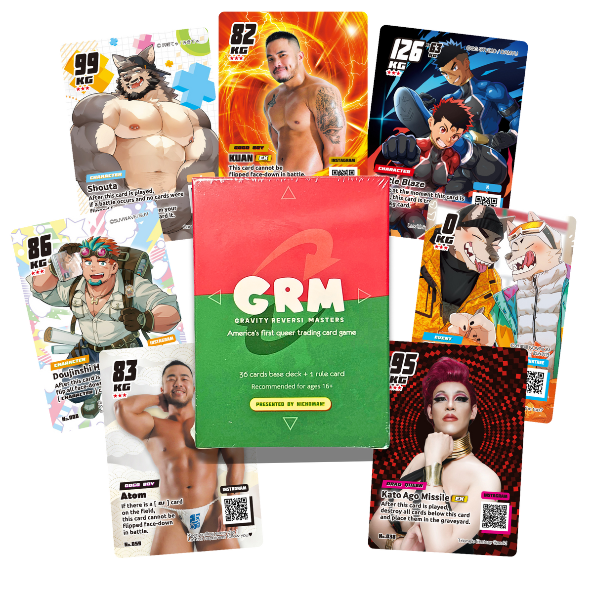 GRM Trading Card Game | First US Edition Deck