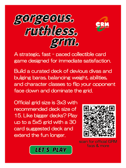 GRM Trading Card Game | First US Edition Deck