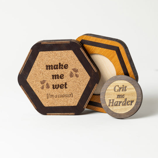 Hexagon Dice Holder | Dawnbound Edition - QueerCraft