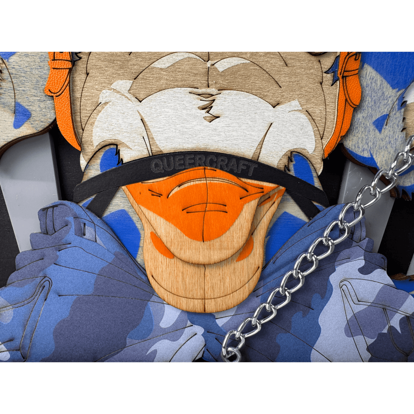 Horny Police | 8x8 Furry Bara 3D Shadowbox