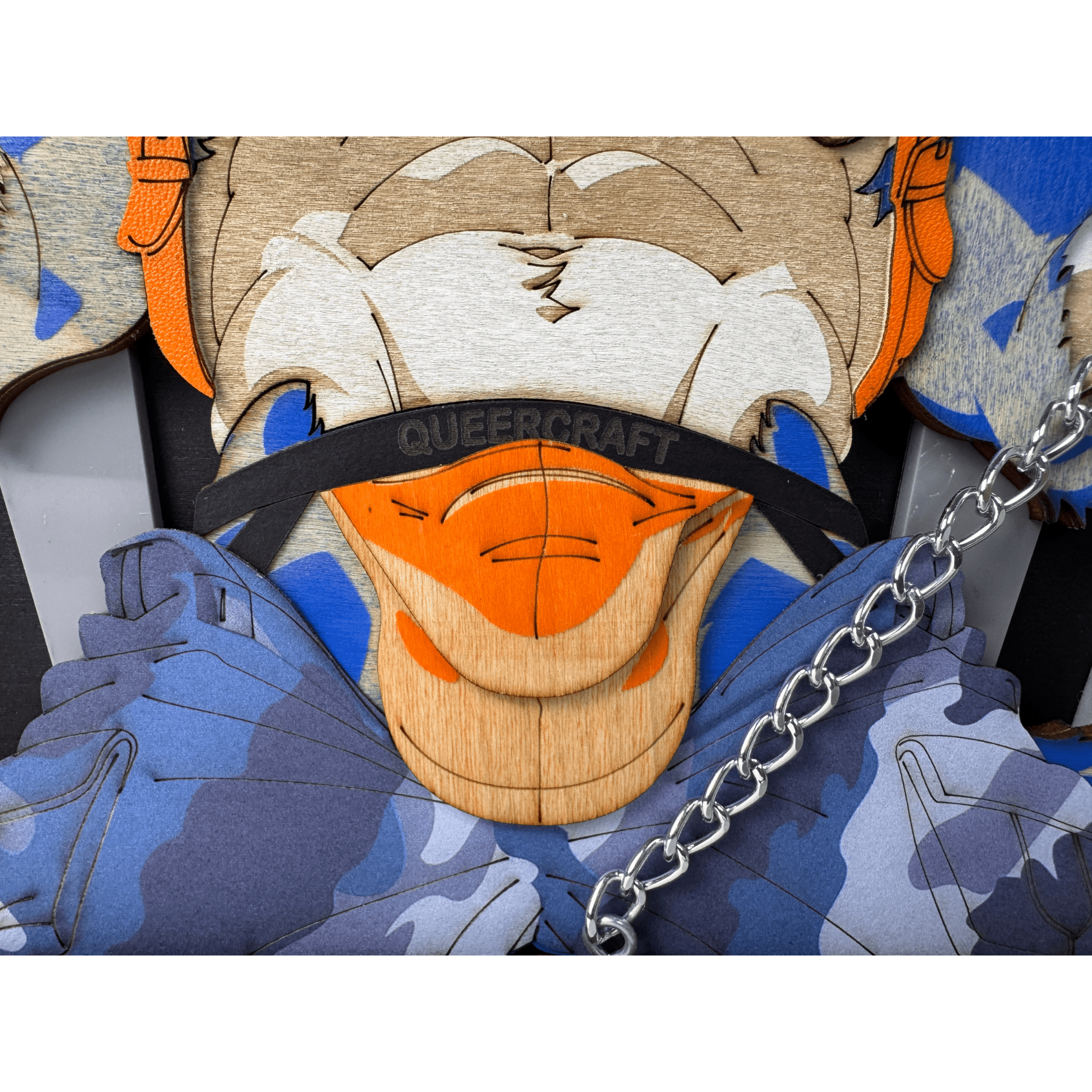 Horny Police | 8x8 Furry Bara 3D Shadowbox