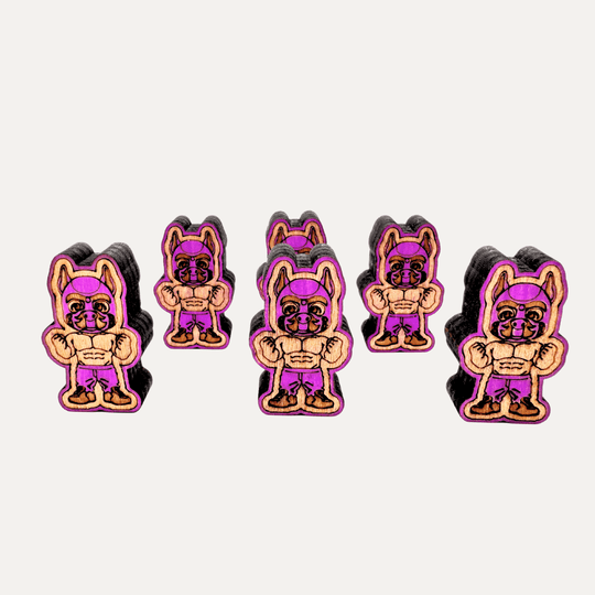 Kinky Pup Meeple - QueerCraft