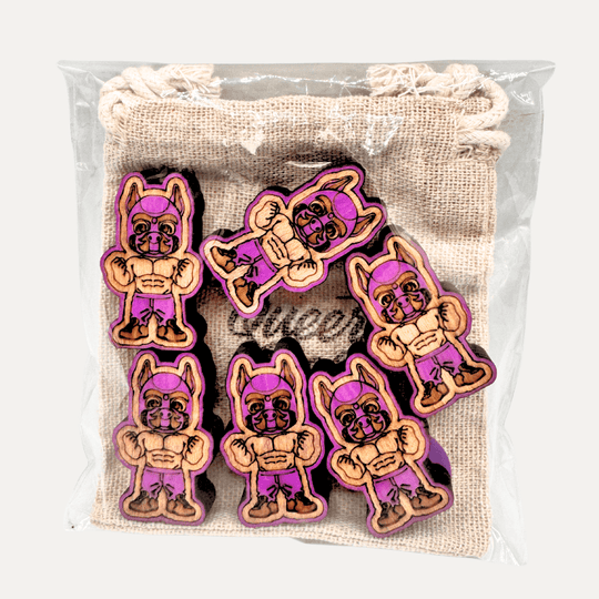 Kinky Pup Meeple - QueerCraft