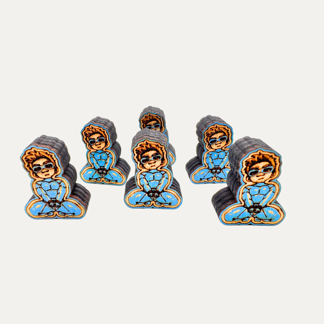 Latex Suit BDSM Meeple - QueerCraft