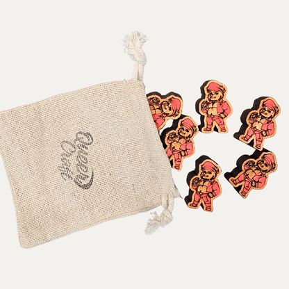 Leather Daddy Meeple | Gay Kink Board Game Tokens (6 Pack)