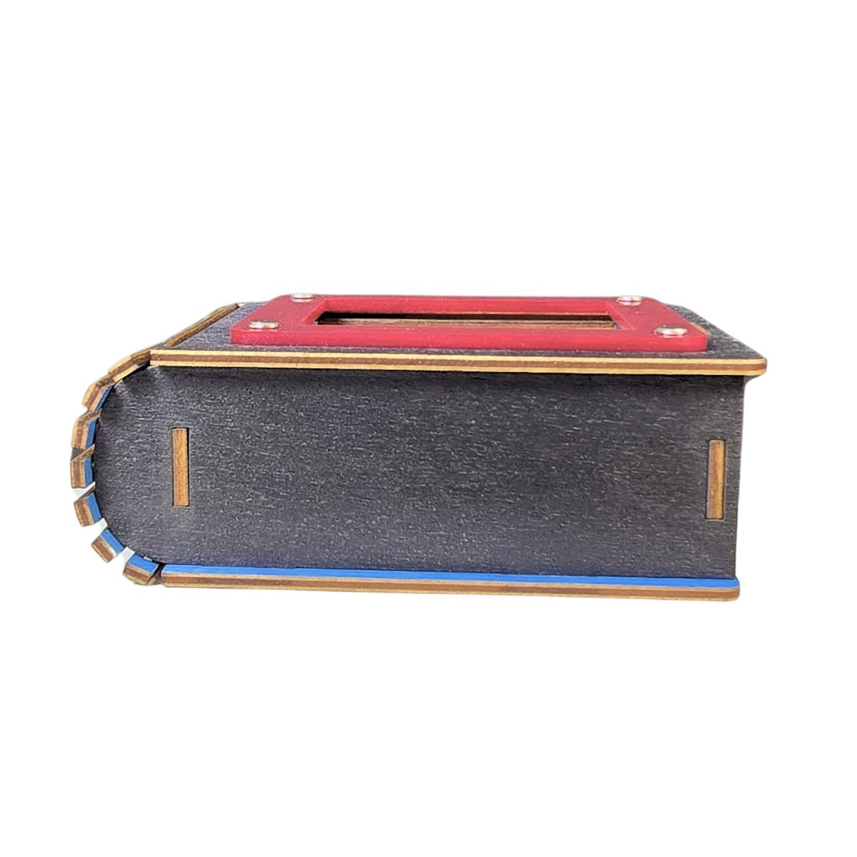 Living-Hinge GRM Deck Box | 60 Card Storage with Feature Card Window