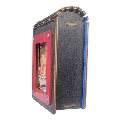 Living-Hinge GRM Deck Box | 60 Card Storage with Feature Card Window
