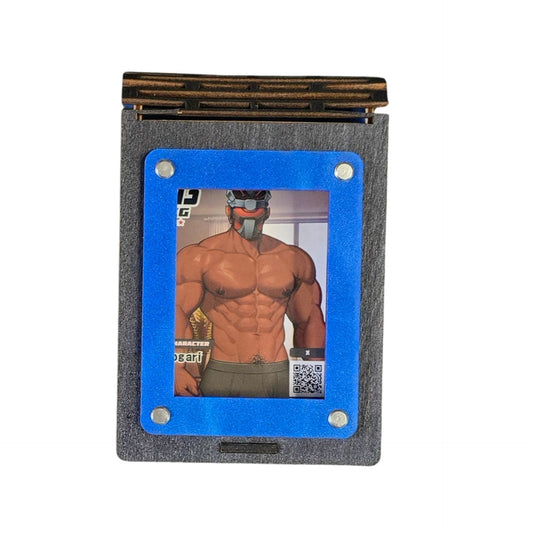 Living-Hinge GRM Deck Box | 60 Card Storage with Feature Card Window