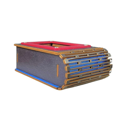 Living-Hinge GRM Deck Box | 60 Card Storage with Feature Card Window