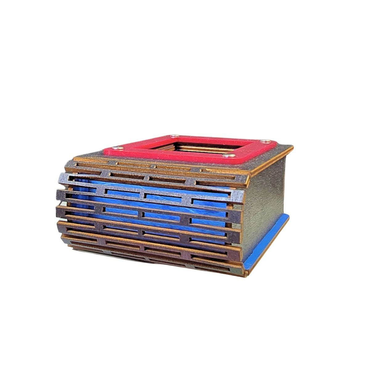 Living-Hinge GRM Deck Box | 60 Card Storage with Feature Card Window
